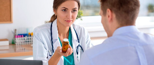 Prescrição médica de medicamentos para prostatite